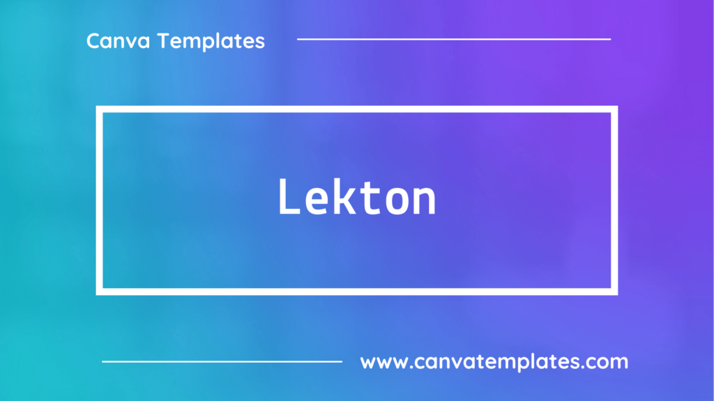 Lekton
