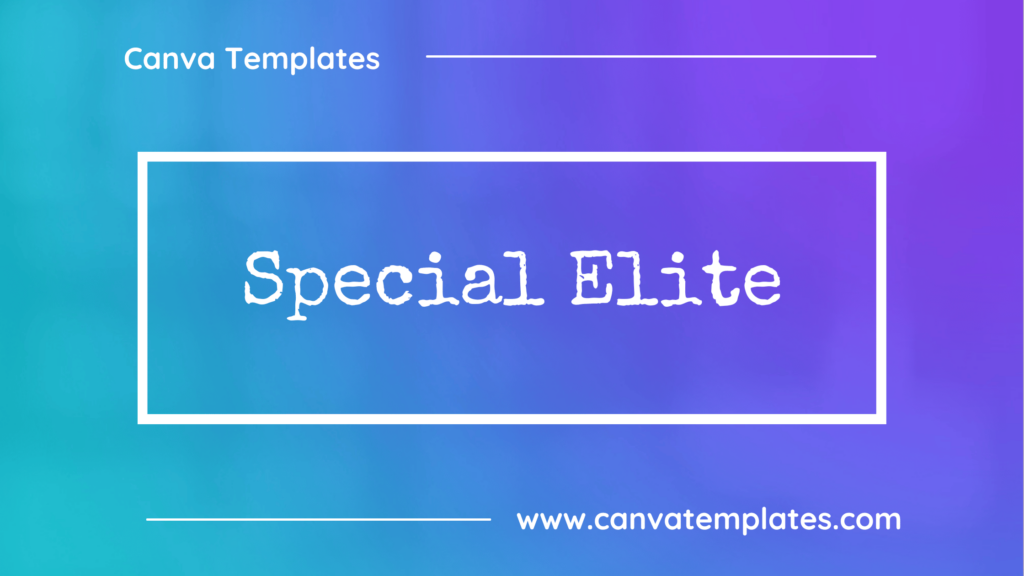 Special Elite