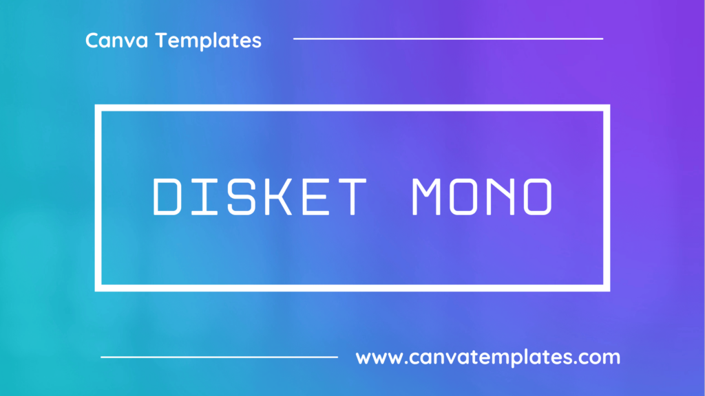 Disket Mono