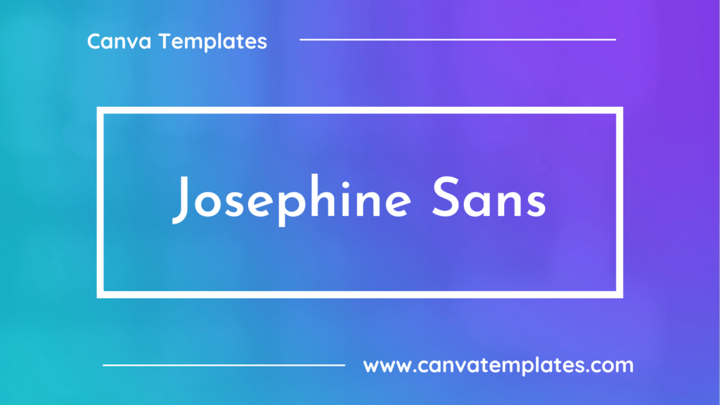 Josefin Sans