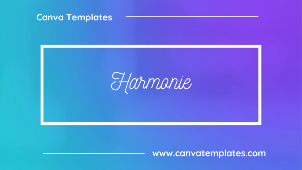 Harmonie