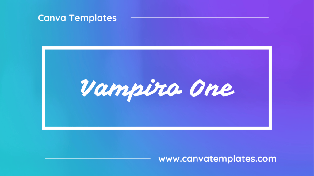 Vampiro One