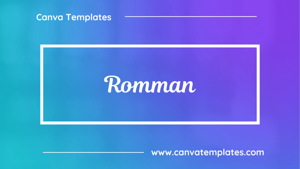 Romman
