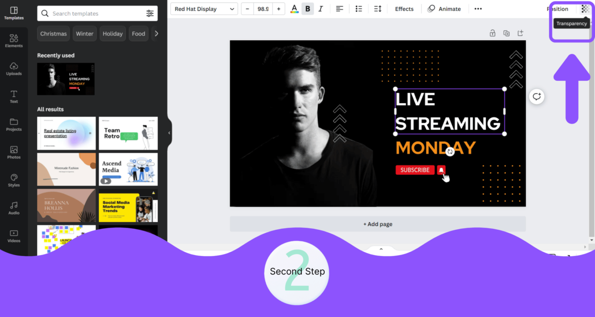 How To Make Text Transparent In Canva Template Fonts How To Make Text Transparent In Canva Template Fonts