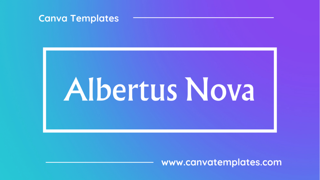 Albertus Nova