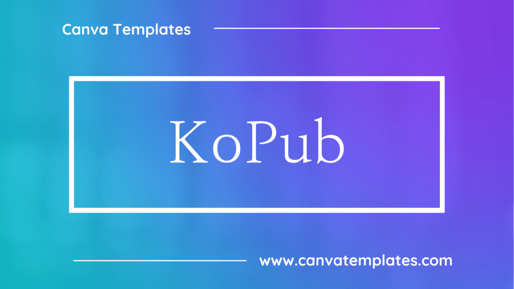 KoPub