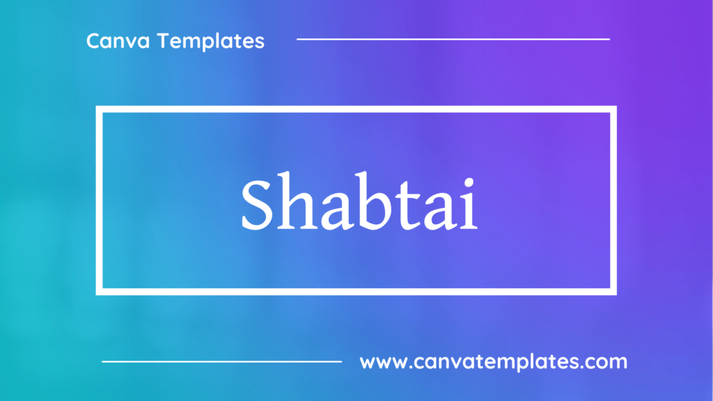 Shabtai