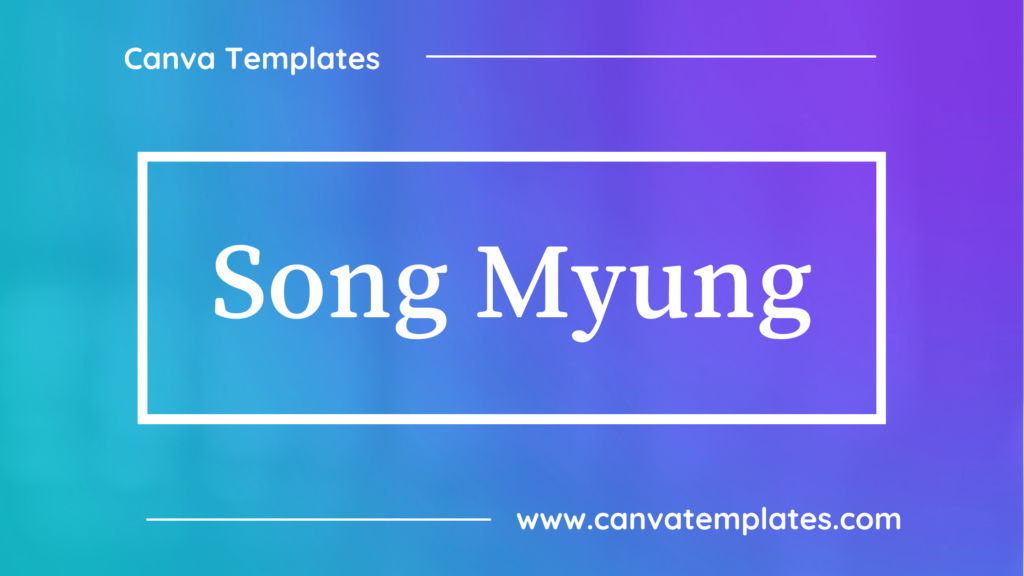 Song Myung