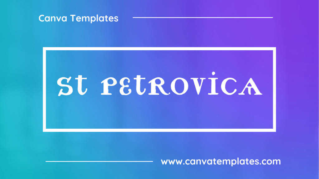 St Petrovica