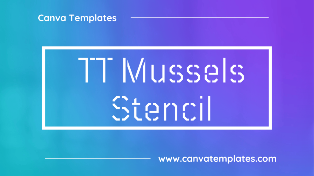 TT Mussels Stencil