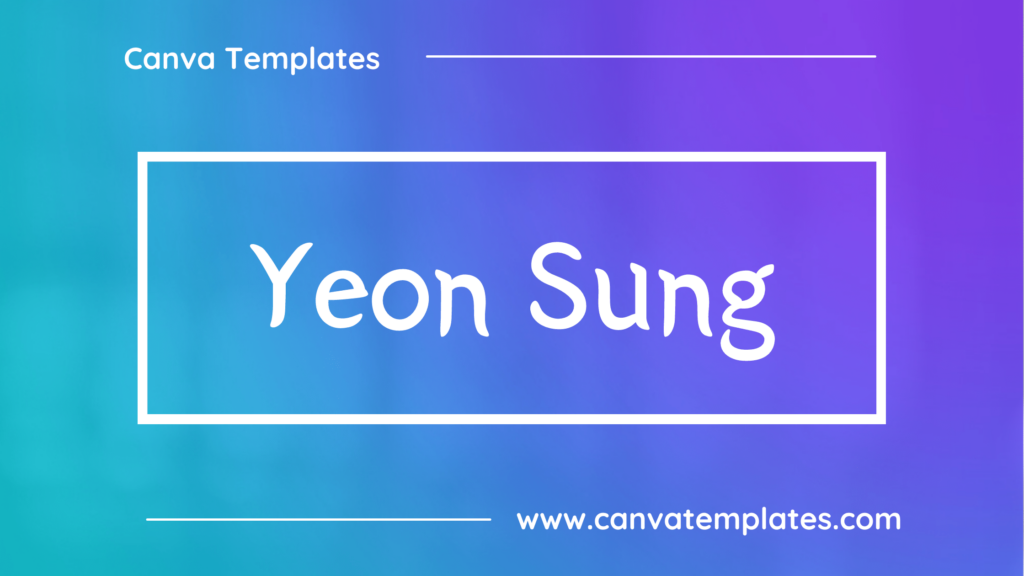 Yeon Sung
