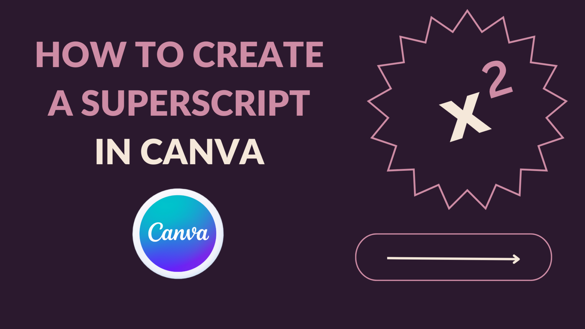 How to Create a Superscript in Canva - Template Fonts