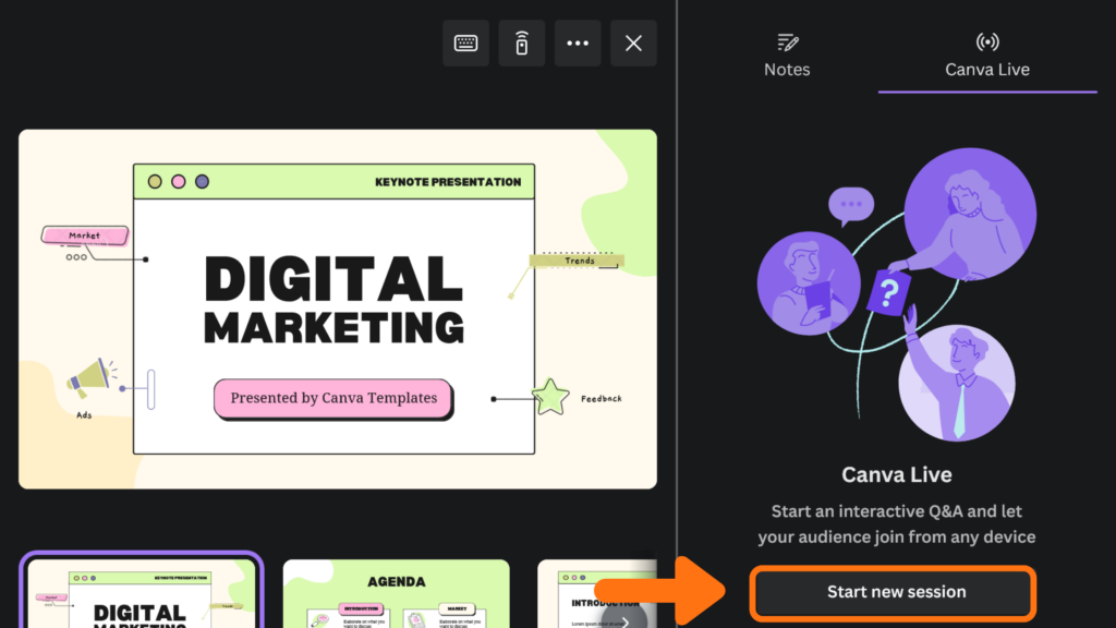 how to use canva live, what is canva live, canva live, canva live steps