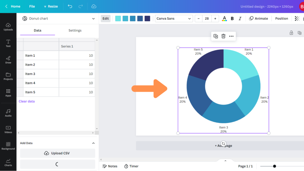 How to Create Canva Graphs