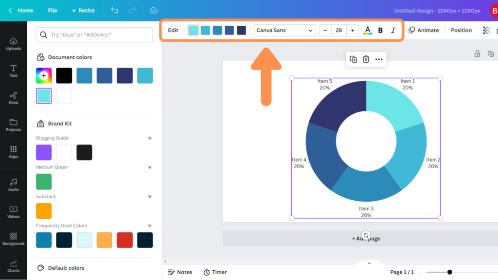 How to Create Canva Graphs