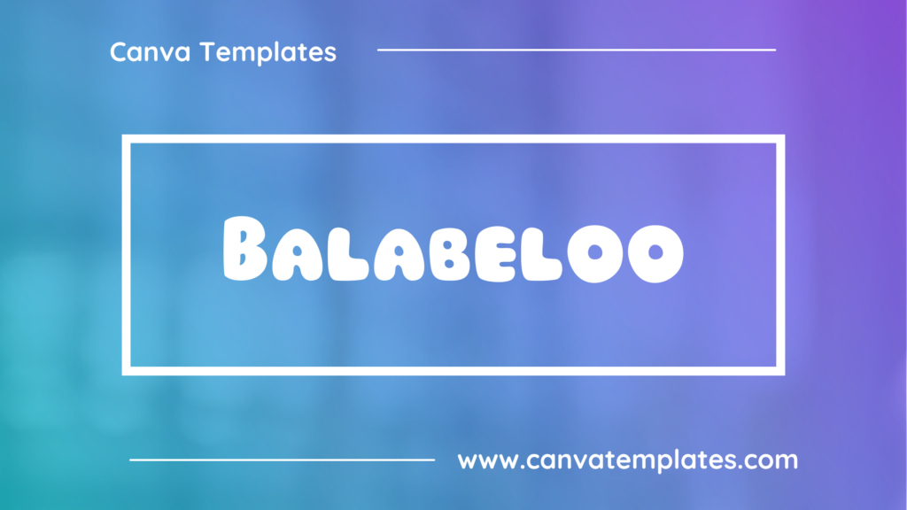 Balabeloo