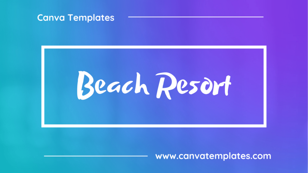 Beach Resort Font