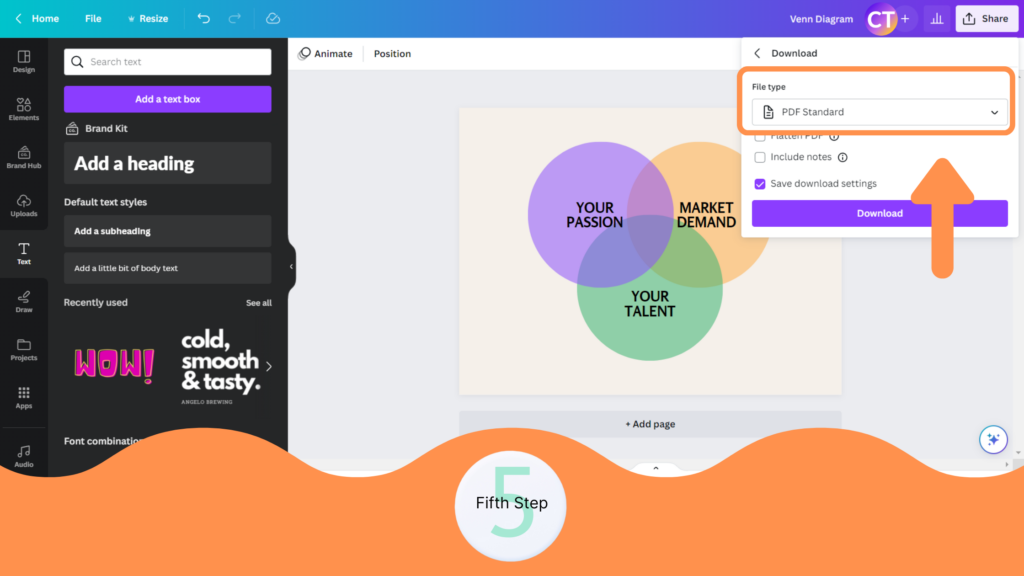 How to Create a Venn Diagram in Canva