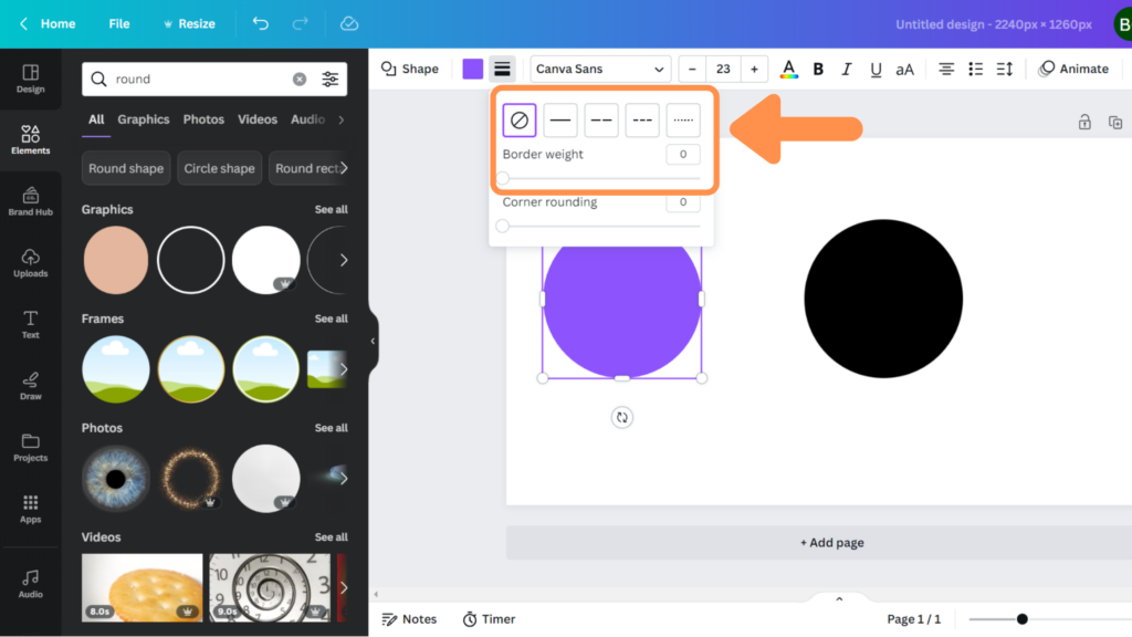How to Edit Shapes in Canva