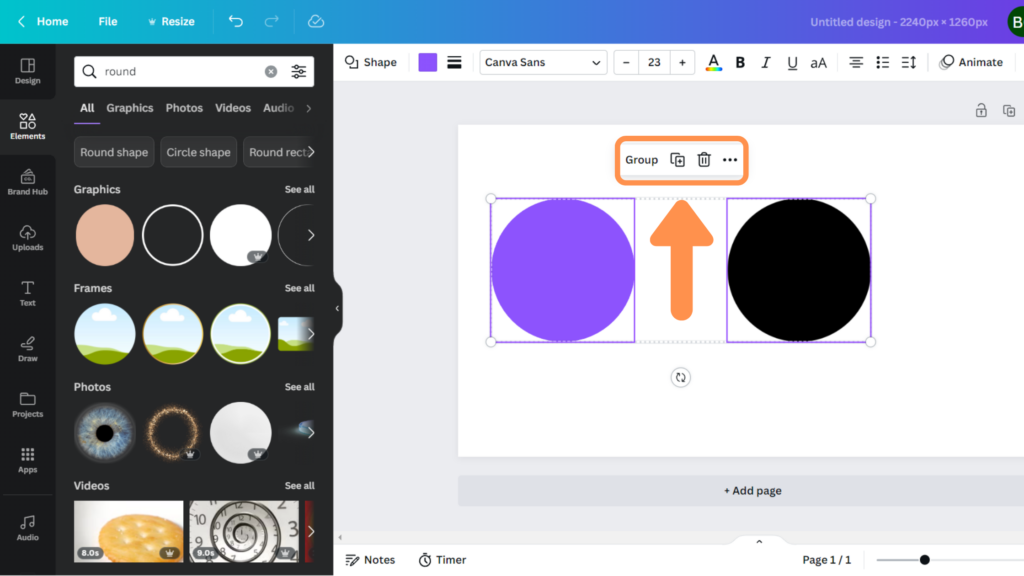 How to Edit Shapes in Canva
