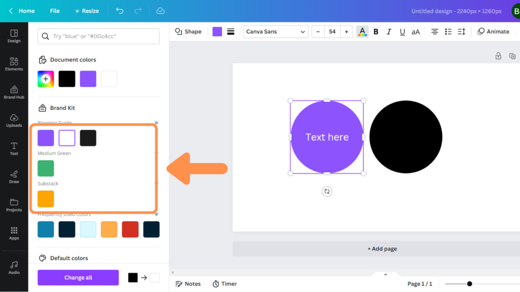 How to Edit Shapes in Canva