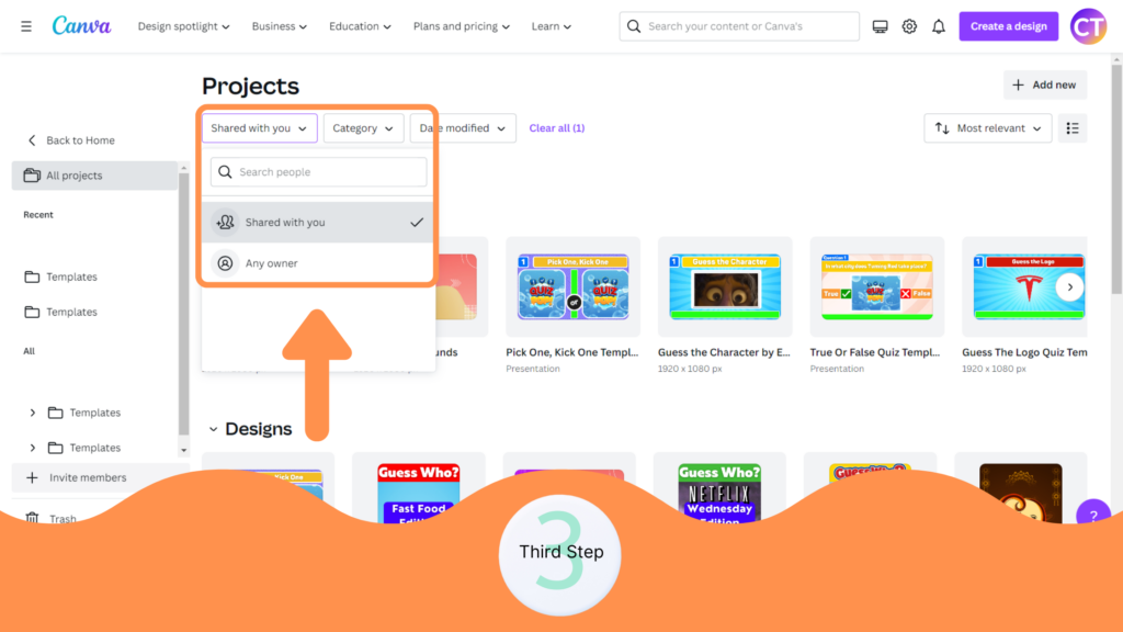 How to Find a Missing Design in Canva