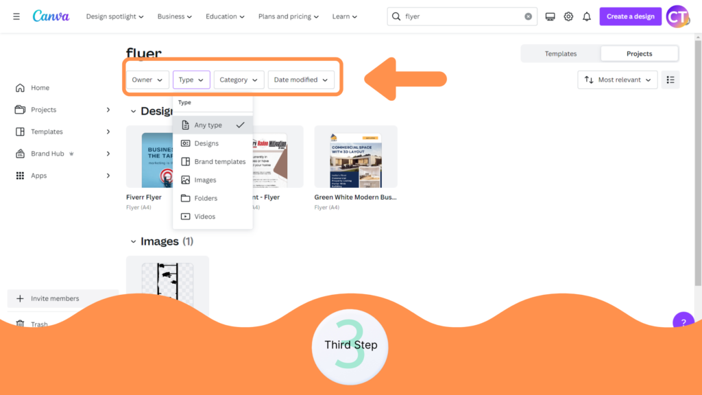 How to Find a Missing Design in Canva