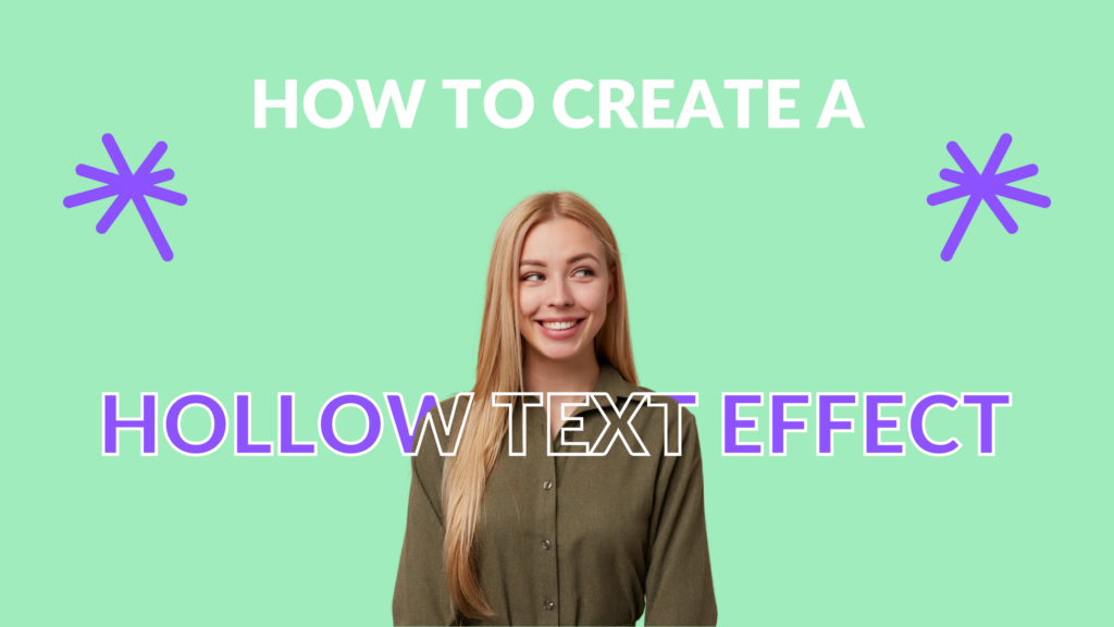 How to Create an Ice Text Effect in Canva - Template Fonts
