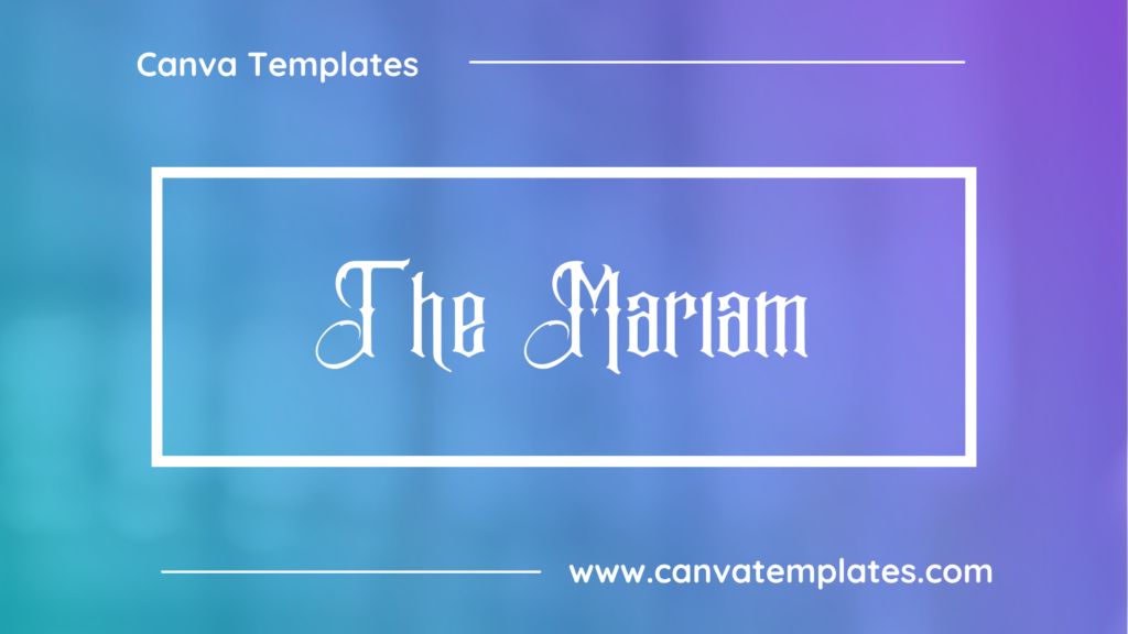 The Mariam