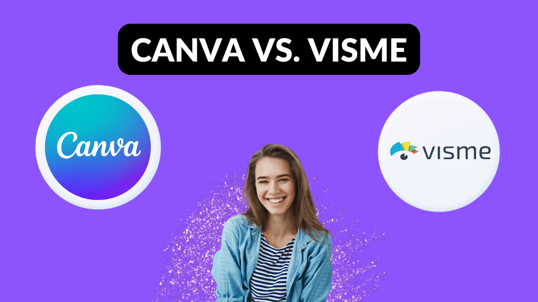 Canva vs visme template fonts