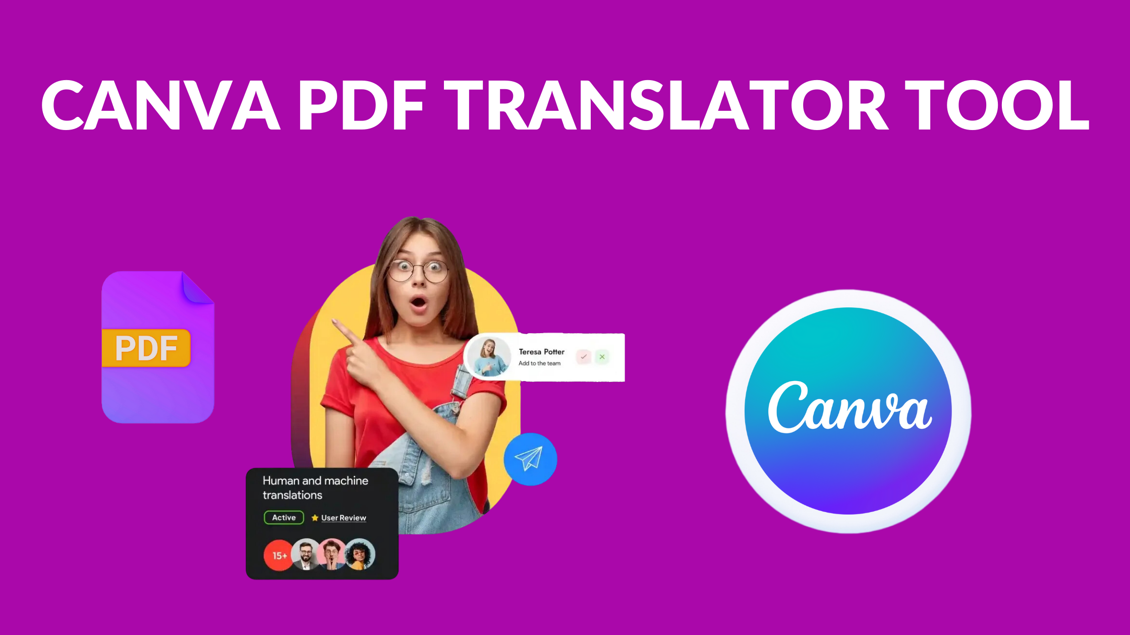 Canva PDF Translator Tool