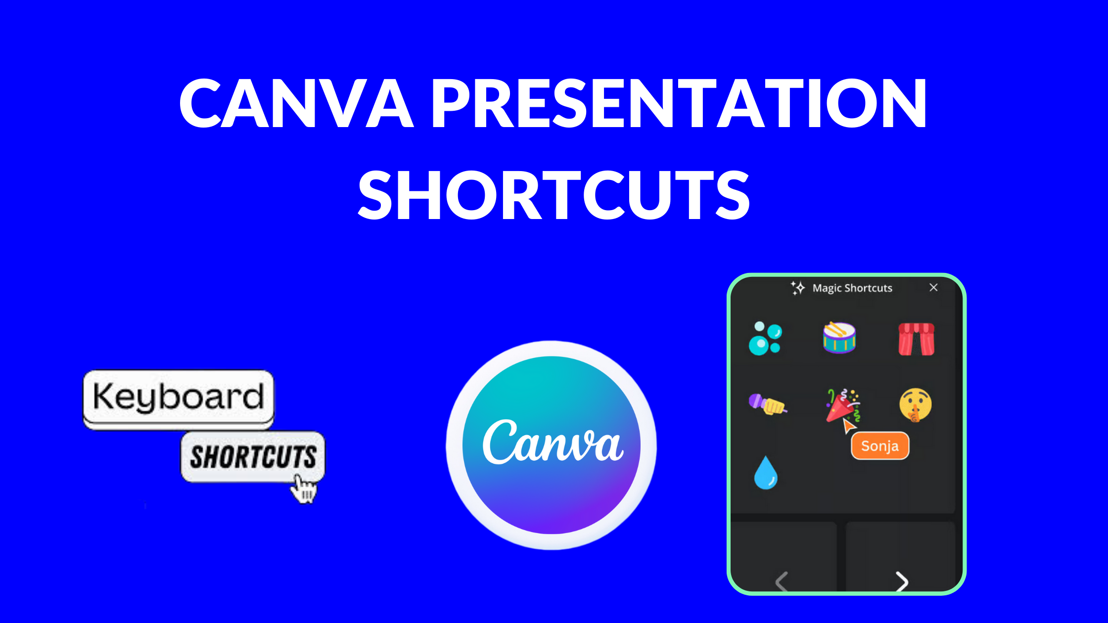 Canva Presentation Shortcuts