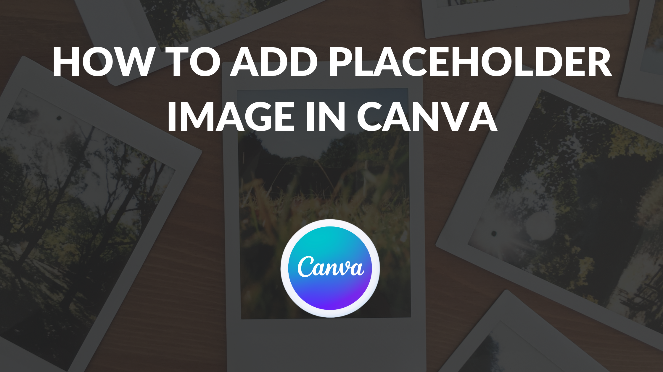 How to Add Placeholder Image in Canva