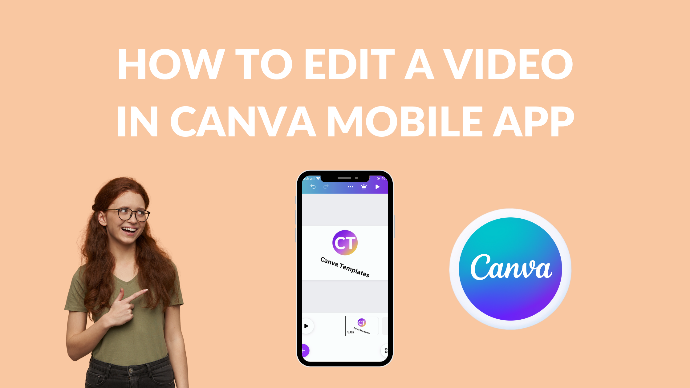 How to Edit a Video in Canva Mobile App