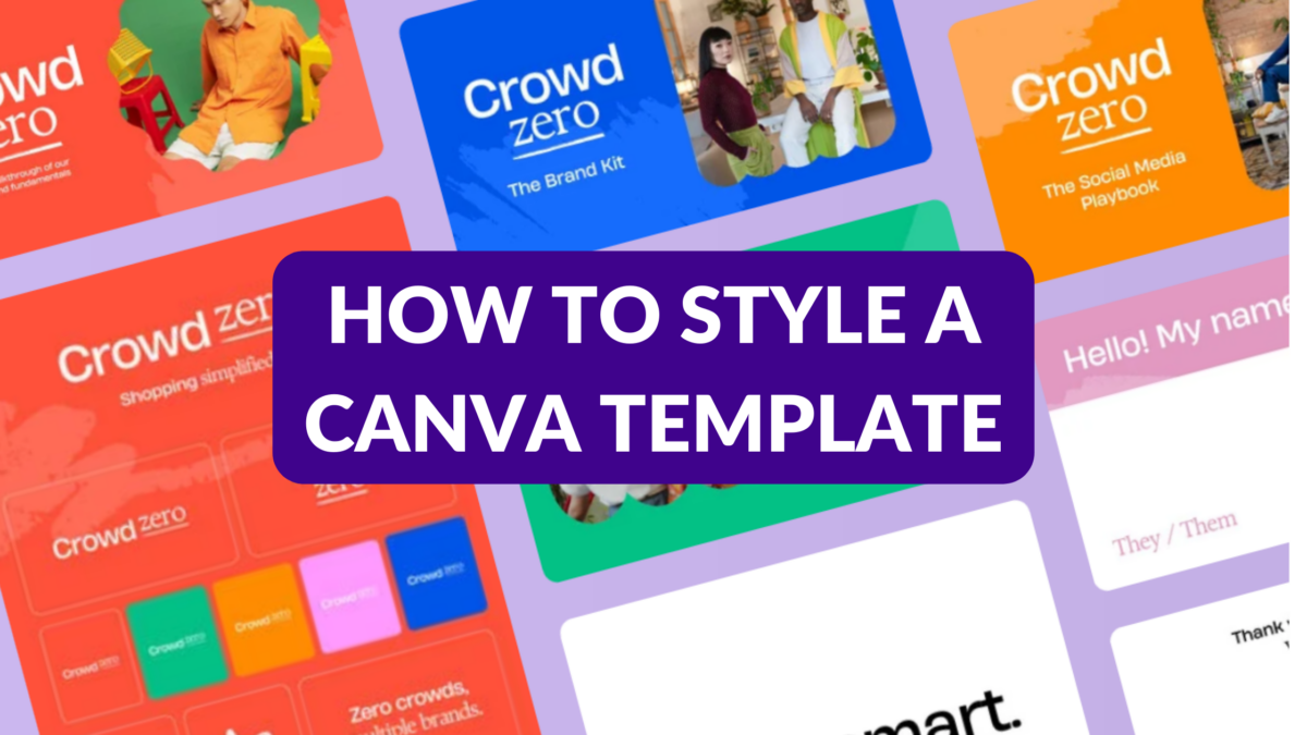 How to Style a Canva Template Template Fonts How to Style a Canva Template Template Fonts