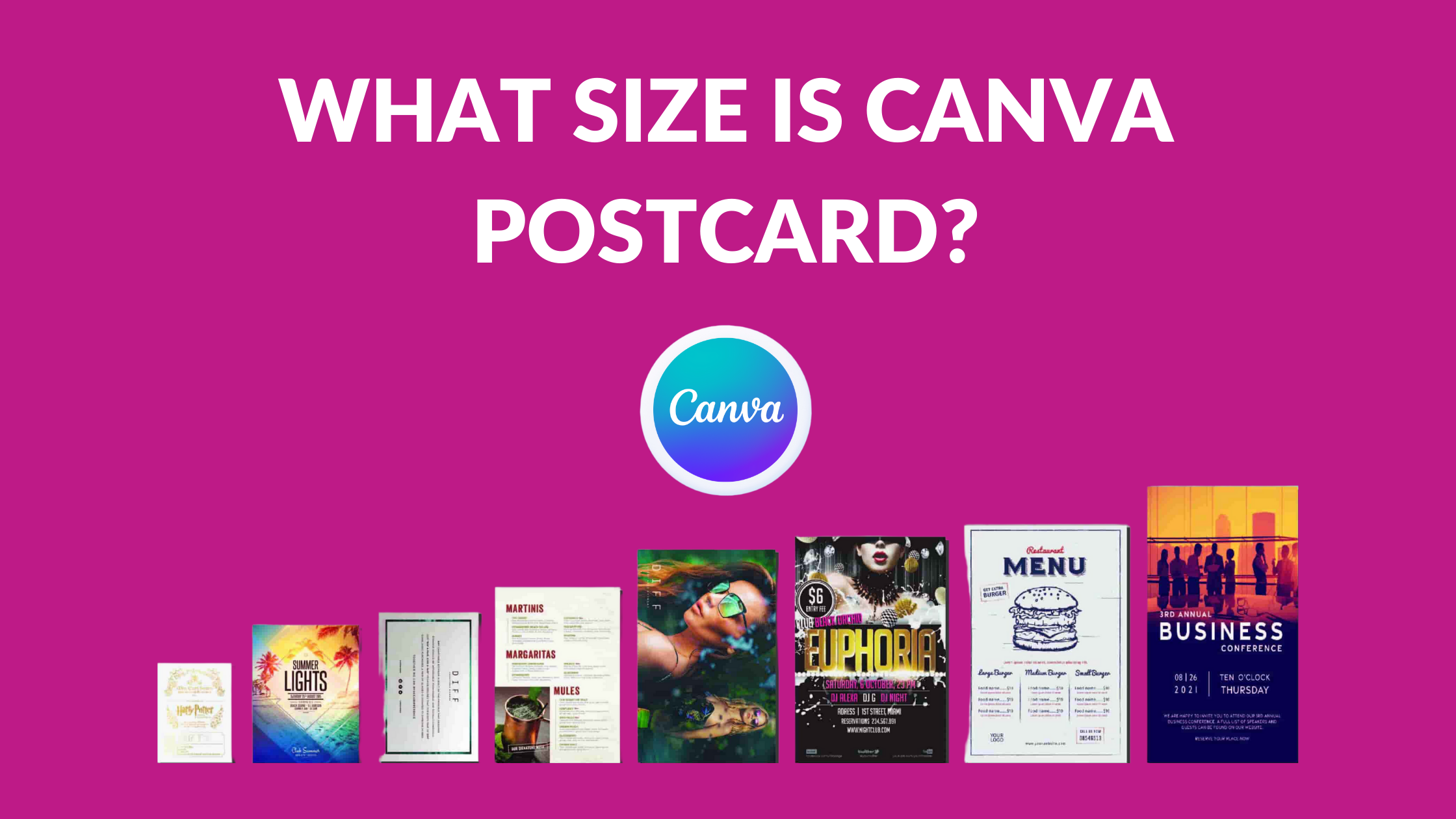 What Size Is Canva Postcard