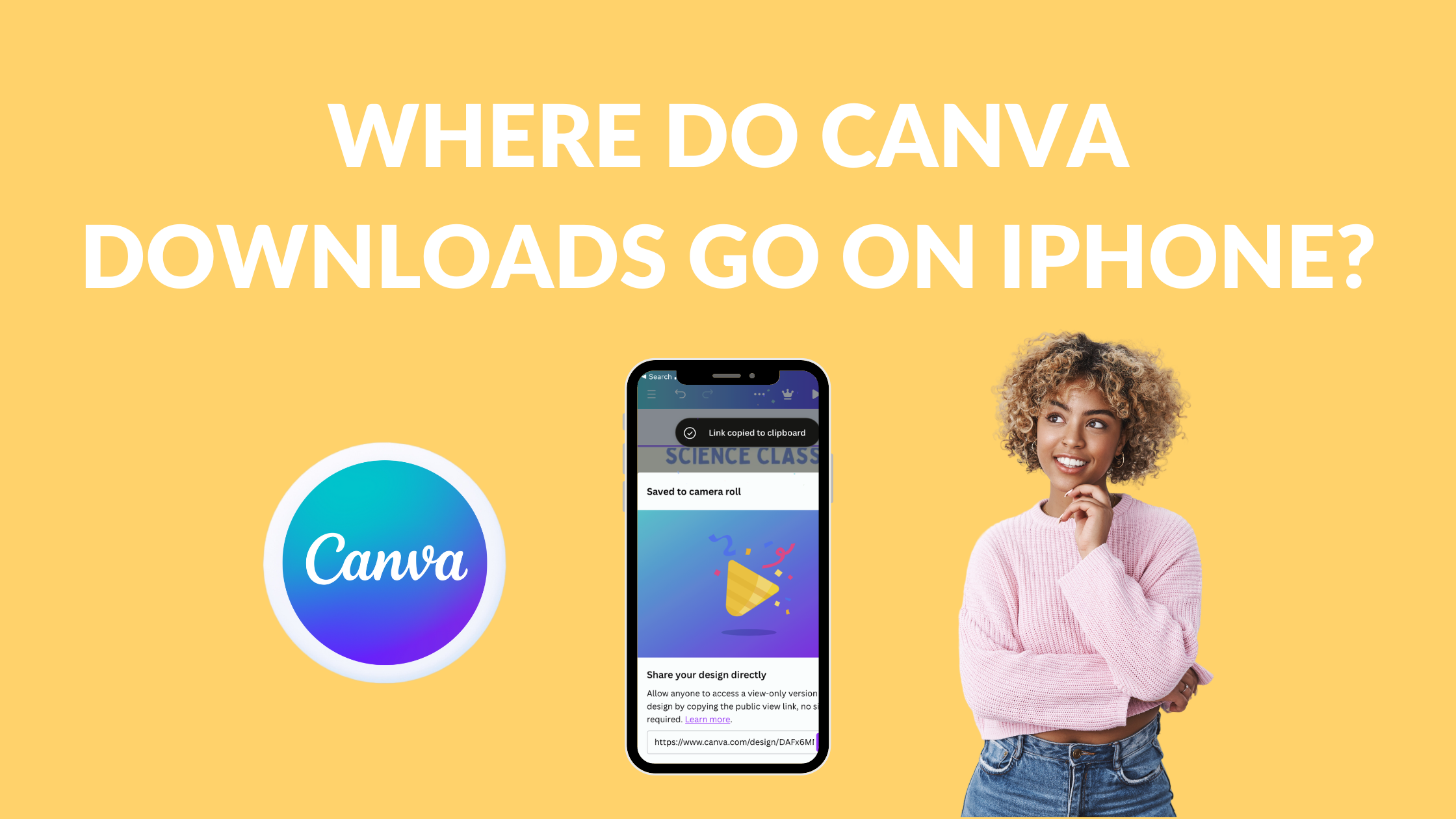 Where Do Canva Downloads Go on iPhone