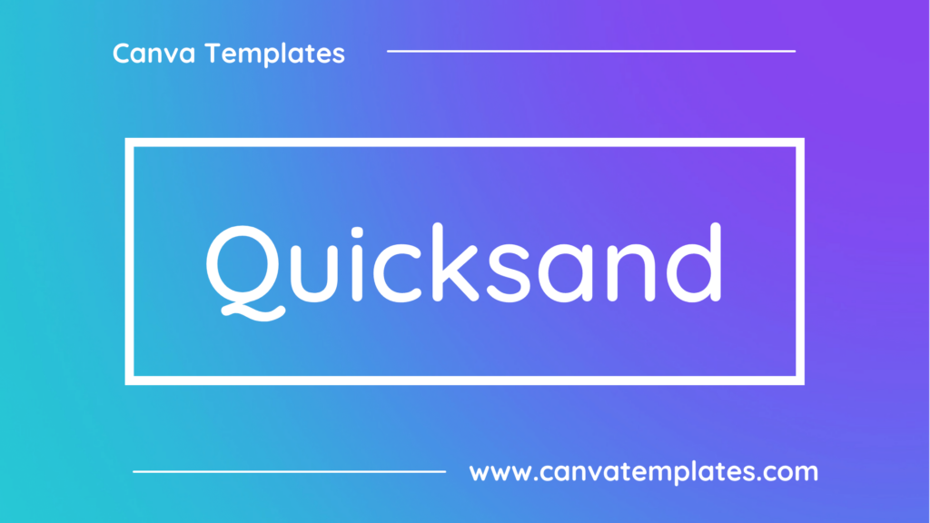 Quicksand